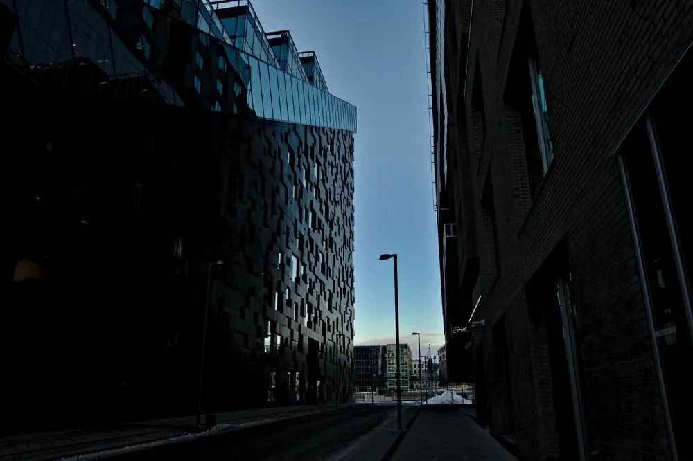 Arkitektonisk utsikt i Oslo