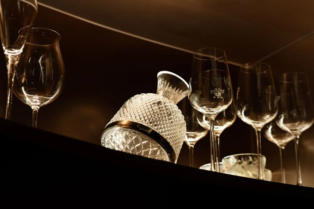 Krystallglass og detaljer